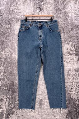 Vintage Levis Jeans 32 Inches Womens Orange Tab High Rise Tapered Leg